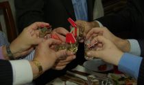 Обмываем медали 